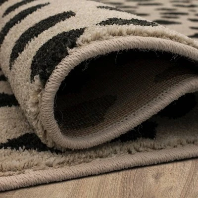 Daffodil Leopard Print Woven Rug - Threshold™ 5 Daffodil Leopard Print Woven Rug - Threshold™ - Image 5