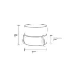 Olivia Round Pouf Rust - Opalhouse™ Designed With Jungalow™ 9 Olivia Round Pouf Rust - Opalhouse™ Designed With Jungalow™ -Opalhouse Sales Store GUEST 2dec2442 055a 49e6 a91f e3a92174e078