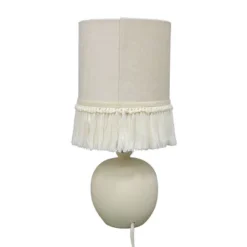 Small Table Lamp With Fringe Shade Off-White (Includes LED Light Bulb) - Opalhouse™ Designed With Jungalow™ -Opalhouse Sales Store GUEST 6a5a28fb 40e2 4ccf aad5 699d151bc234