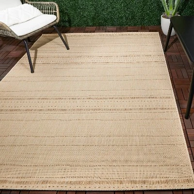Outdoor Rug Stitched Stripe - Opalhouse™ 1 Outdoor Rug Stitched Stripe - Opalhouse™