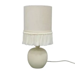 Small Table Lamp With Fringe Shade Off-White (Includes LED Light Bulb) - Opalhouse™ Designed With Jungalow™ -Opalhouse Sales Store GUEST 7b52390b 0f9b 4c1c be8b 991b426944b8