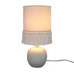 Small Table Lamp With Fringe Shade Off-White (Includes LED Light Bulb) - Opalhouse™ Designed With Jungalow™ -Opalhouse Sales Store GUEST b032319a c7f7 464d ab2a a2536f5698f3