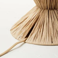Faux Raffia Table Lamp Brown (Includes LED Light Bulb) - Opalhouse™ Designed With Jungalow™ -Opalhouse Sales Store GUEST b49749e7 ae6e 4925 931c 3149c35fba4d