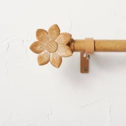 Flower Faux Wood Curtain Rod Natural Wood - Opalhouse™ Designed With Jungalow™ 7 Flower Faux Wood Curtain Rod Natural Wood - Opalhouse™ Designed With Jungalow™ -Opalhouse Sales Store GUEST c5b5a613 8f9b 4e84 9eff 5ca6e3369a7b