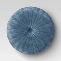 Quilted Velvet Round Throw Pillow - Opalhouse™ -Opalhouse Sales Store GUEST d1986bbc 54ef 4d19 8ca8 8b50d2c42ea3