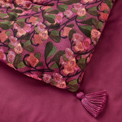 Printed Comforter And Sham Set Dark Purple - Opalhouse™ Designed With Jungalow™ 3 Printed Comforter And Sham Set Dark Purple - Opalhouse™ Designed With Jungalow™ - Image 3