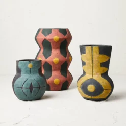 Medium Geo Pattern Vase Yellow - Opalhouse™ Designed With Jungalow™ -Opalhouse Sales Store GUEST ffdfb76e 4af7 4a2f bf54 eb82c22ddd07 1